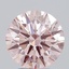 3.08 Ct. Fancy Intense Pink Round Lab Grown Diamond