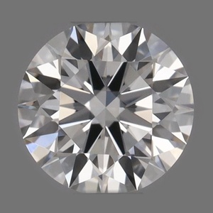 Round diamond — real photo