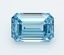 3.03 Ct. Fancy Vivid  Blue Emerald Lab Grown Diamond