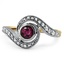 Retro Other gemstones Vintage Ring