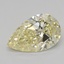 1.05 Ct. Fancy Yellow Pear Lab Grown Diamond