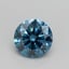 1.00 Ct. Fancy Vivid Blue Round Lab Grown Diamond
