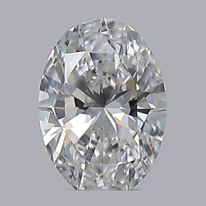 Oval diamond — real photo