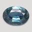 6.8x4.8mm  Blue  Oval   Sapphire