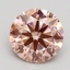 3.00 Ct. Fancy Intense Pink Round Lab Grown Diamond