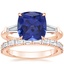 14K Rose Gold Symphony Diamond Ring (1/2 ct. tw.) with Gemma Diamond Ring (1/2 ct. tw.)