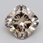 4.00 Ct. Light  Brown Cushion Lab Grown Diamond