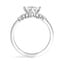 Angled Diamond Cluster Ring, smallview