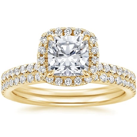 18K Yellow Gold Waverly Diamond Bridal Set (2/3 ct. tw.)