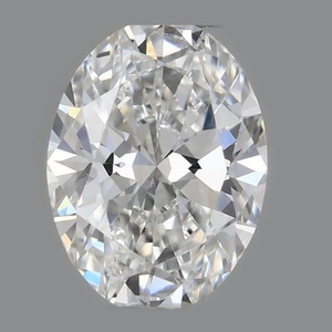 Oval diamond — real photo