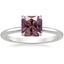 18K White Gold Petite Elodie 1.5mm Ring, smalltop view