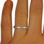 The Mikkel Ring, smalltop view on a hand
