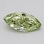 1.15 Ct. Fancy Vivid  Green Marquise Lab Grown Diamond