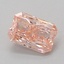 1.02 Ct. Fancy Vivid Pink Radiant Lab Grown Diamond