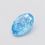 1.55 Ct. Fancy Vivid  Blue Oval Lab Grown Diamond