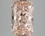 3.30 Ct. Fancy Intense Pink Radiant Lab Grown Diamond