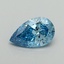 1.05 Ct. Fancy Vivid Blue Pear Lab Grown Diamond
