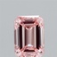 1.45 Ct. Fancy Vivid  Pink Emerald Lab Grown Diamond