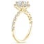 18K Yellow Gold Marseille Half Coverage Diamond Ring (1/3 ct. tw.), smallside view