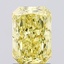 1.89 Ct. Fancy Vivid  Yellow Radiant Lab Grown Diamond