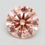 2.51 Ct. Fancy Intense Pink Round Lab Grown Diamond