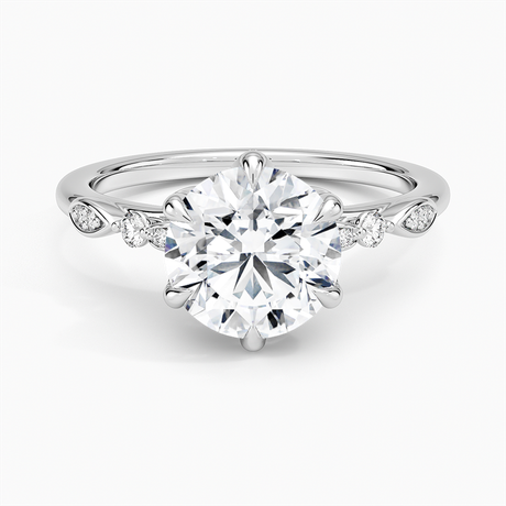 Platinum Rochelle Diamond Ring