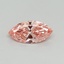 1.04 Ct. Fancy Vivid Pink Marquise Lab Grown Diamond