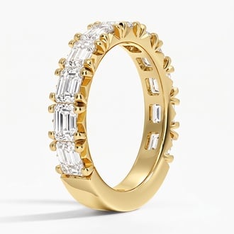 Nathalie Emerald Cut Lab Diamond Ring