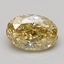 1.50 Ct. Fancy Intense Yellow Oval Lab Grown Diamond