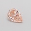 0.34 Ct. Fancy Vivid Pink Pear Lab Grown Diamond