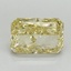 2.08 Ct. Fancy Vivid Yellow Radiant Lab Grown Diamond