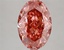 5.01 Ct. Fancy Vivid Pink Oval Lab Grown Diamond
