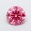 2.09 Ct. Fancy Vivid Pink Round Lab Grown Diamond