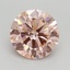 2.50 Ct. Fancy Intense Pink Round Lab Grown Diamond