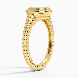 Vera Lab Diamond Signet Ring