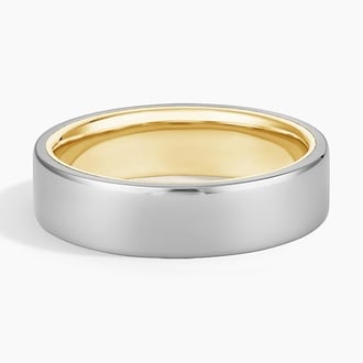 6mm Satin Finish Tantalum Wedding Band