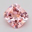 2.51 Ct. Fancy Intense Pink Cushion Lab Grown Diamond