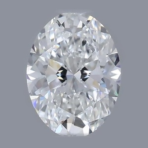 Oval diamond — real photo