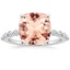 18K White Gold Marseille Half Coverage Diamond Ring (1/4 ct. tw.), smalltop view