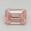 1.59 Ct. Fancy Vivid Pink Emerald Lab Grown Diamond
