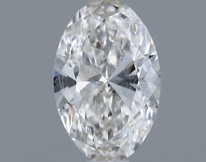 Oval diamond — real photo