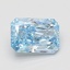 1.04 Ct. Fancy Vivid Blue Radiant Lab Grown Diamond