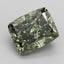 7.53 Ct. Fancy Intense Green Cushion Lab Grown Diamond