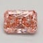 1.70 Ct. Fancy Intense Pink Radiant Lab Grown Diamond