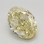2.18 Ct. Fancy Intense Yellow Oval Lab Grown Diamond