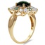 The Anahira Ring, smalltop view on a hand