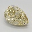 1.61 Ct. Fancy Intense Yellow Pear Lab Grown Diamond