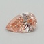 0.42 Ct. Fancy Vivid Pink Pear Lab Grown Diamond
