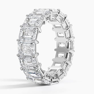 Emerald Eternity Diamond Ring (8 ct. tw.)