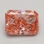 1.78 Ct. Fancy Vivid Pink Radiant Lab Grown Diamond